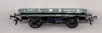 37-475 1-plank open wagon in LMS grey