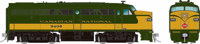 37501 FA-1 Alco 9400 of the Canadian National - digital sound fitted