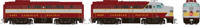 37507 FA-1 & FB-1 Alco 4012 & 4410 of the Canadian Pacific - digital sound fitted