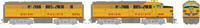 37544 FA-1 & FB-1 Alco of the Union Pacific #1624A/1636B - digital sound fitted