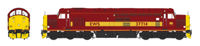 3764 EWS Red/Gold 37714 Diesel Locomotive
