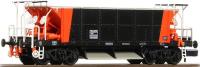 YGH 'Sealion' bogie hopper in LoadHaul black & orange - DB982562