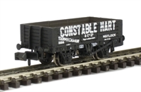 377-025A 5 Plank Steel Floor Wagon 'Constable Hart & Co. Ltd'.