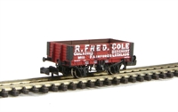 377-053 5 Plank open wagon with Wooden Floor No. 11 'R. Fred Cole'