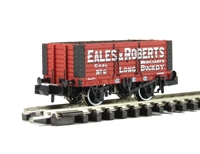 7 Plank Open Wagon with Fixed End - 'Eales & Roberts' No. 6