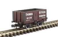 7 Plank Fixed End Wagon 'Thomas Styles'