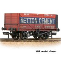 8 Plank Wagon End Door S85 Ketton Cement - weathered