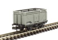 7 Plank wagon with coke rails in BR grey