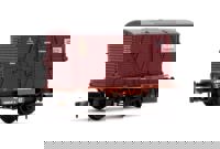 377-2023K Conflat Wagon BR Bauxite (Early) with ‘Patons’ BD Container No.B700526 377-2023K Conflat Wagon BR Bauxite (Early) with ‘Patons’ BD Container No.B700526