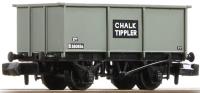 27 ton Steel Tippler in BR grey 'Chalk Tippler' - B380856