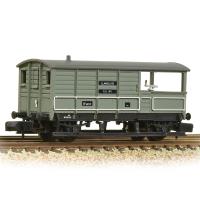 377-376B GWR 20T 'Toad' Brake Van BR Grey (Early)