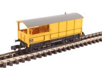 377-379 20 Ton Toad Brake Van in BR Departmental yellow