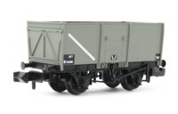 377-450C 16T Steel Slope-Sided Mineral Wagon Riveted Side Door BR Grey (Early) B7456