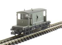 377-526C 20 Ton Brake Van B951504 in BR grey - weathered