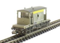 377-529 20 Ton Brake Van B951767 in BR grey & yellow (Dutch) - weathered