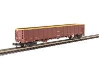 377-651A MBA Megabox high-sided box wagon 500178 in EWS maroon - weathered