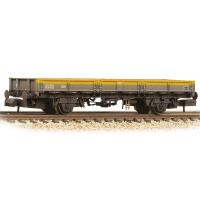 377-730B BR ZAA 'Pike' Open Wagon BR Engineers Grey & Yellow [W]
