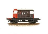 377-850A SR 25 Ton 'Pill Box'Brake Van SR Brown White Roof