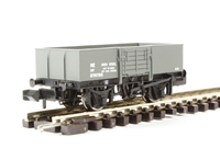 377-954 13 Ton High Sided Steel Open Wagon (Smooth Sides/Wood Door) LNER Grey