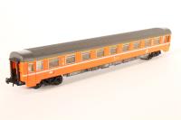 3776 Eurofima type Amoz 1st class passenger car 61 81 19-71 002-7 of the OBB