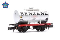 378-000A 14T Anchor-Mounted Tank Wagon Benzene Silver No. 855