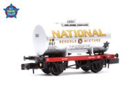 378-002A 14T Anchor-Mounted Tank Wagon National Benzole Silver No. 861