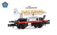 378-002 14T Anchor-Mounted Tank Wagon National Benzole Silver No. 855