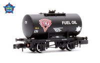 378-003A 14T Anchor-Mounted Tank Wagon Fina Black No. 171