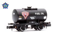 378-003 14T Anchor-Mounted Tank Wagon Fina Black No. 168