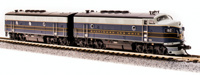 3783 F3A & F3B EMD 82, 82X of the Baltimore & Ohio - digital sound fitted