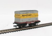 Conflat wagon B708315 with BD Container "Speedfreight"