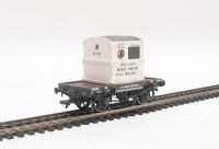 Conflat wagon with AF container GWR