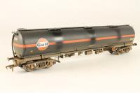 100 Ton TEA Bogie Tank Wagon GP268 in 'Gulf' Black Livery (Weathered) - Limited Edition for The Model Centre (TMC)