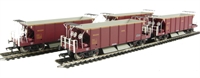 40 ton Seacow (ex-Sealion) YGA bogie hopper wagon in EWS livery DB982696