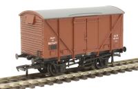 12 ton plywood fruit van in BR bauxite (early) livery B875800