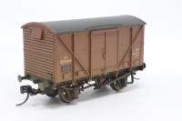12 Ton ventilated van 875588 in BR bauxite (late) - weathered - Split from set
