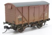 12 Ton ventilated van B875741 in BR bauxite (late) - weathered - split from set