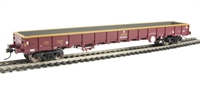 MOA Monsterbox low-sided bogie box wagon in EWS livery