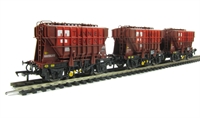 Pack of 3 22 ton Presflos in Tunnel Cement livery