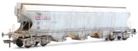 Bulk grain bogie hopper in Tiger-Nacco grey - deluxe custom weathered - Exclusive to Rails of Sheffield