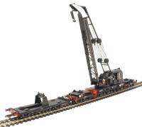 45 ton Ransomes and Rapier crane in BR black with early emblem