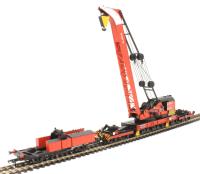 45 ton Ransomes and Rapier crane in BR red