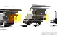 38-915K SE&CR 25T 'Dance Hall' Brake Van BR Crane Mess Van No. DS55466