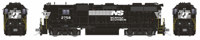 38017 GP38 EMD with high hood of the Norfolk Southern #2758