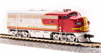 3801 F7A EMD 334L of the Santa Fe - digital sound fitted
