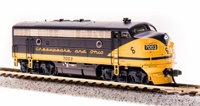 3804 F7A EMD 7003 of the Chesapeake & Ohio - digital sound fitted