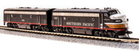 3811 F7A & F7B EMD 6325, 8209 of the Southern Pacific - digital sound fitted