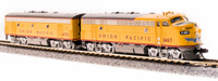 3814 F7A & F7B EMD 1467, 1470B of the Union Pacific - digital sound fitted