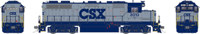 38512 GP38 EMD of the CSX #2046 - digital sound fitted
