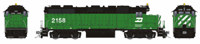 38529 GP38 EMD of the Burlington Northern #2158 - digital sound fitted